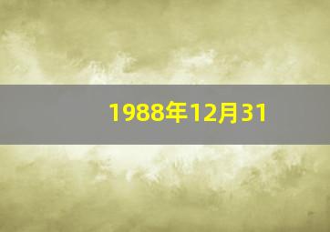 1988年12月31