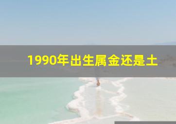 1990年出生属金还是土