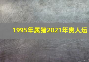 1995年属猪2021年贵人运