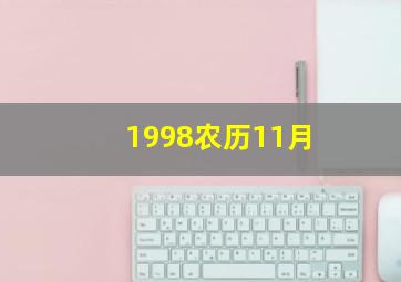 1998农历11月