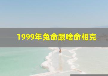 1999年兔命跟啥命相克