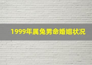 1999年属兔男命婚姻状况