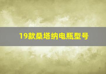 19款桑塔纳电瓶型号