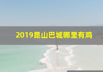 2019昆山巴城哪里有鸡