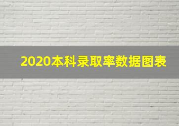 2020本科录取率数据图表