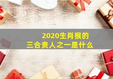 2020生肖猴的三合贵人之一是什么