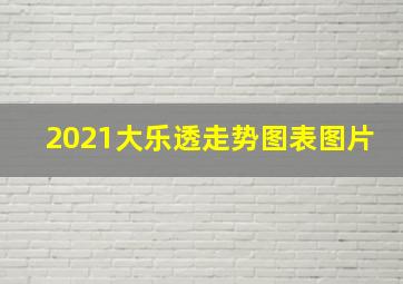 2021大乐透走势图表图片