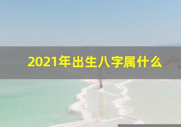 2021年出生八字属什么