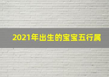 2021年出生的宝宝五行属