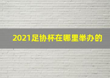 2021足协杯在哪里举办的