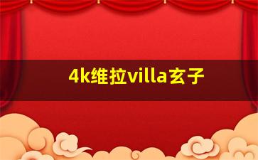 4k维拉villa玄子