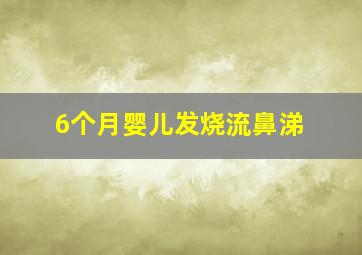 6个月婴儿发烧流鼻涕