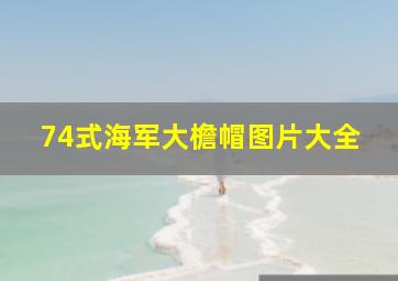 74式海军大檐帽图片大全