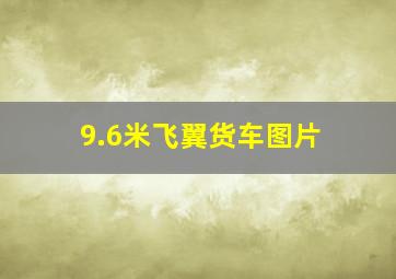 9.6米飞翼货车图片