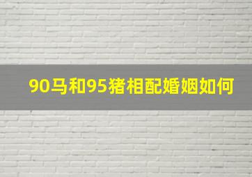 90马和95猪相配婚姻如何