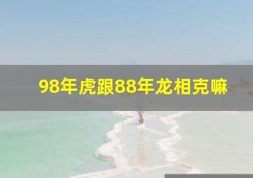 98年虎跟88年龙相克嘛