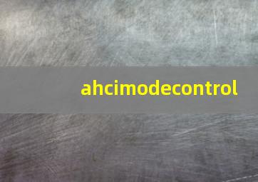 ahcimodecontrol