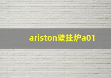 ariston壁挂炉a01