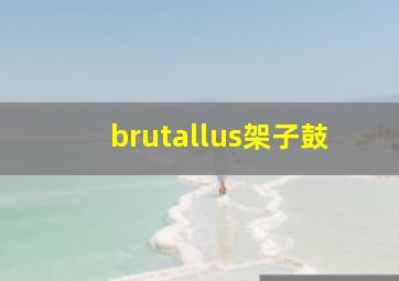 brutallus架子鼓