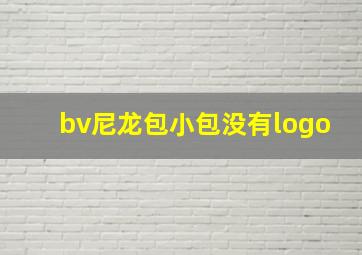 bv尼龙包小包没有logo