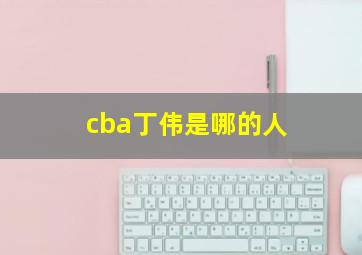 cba丁伟是哪的人