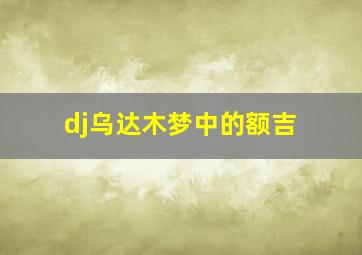 dj乌达木梦中的额吉