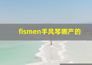 fismen手风琴哪产的