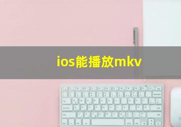 ios能播放mkv