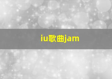 iu歌曲jam