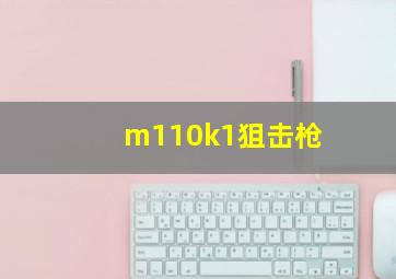 m110k1狙击枪