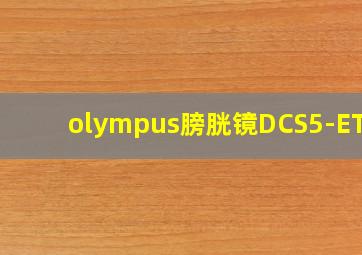 olympus膀胱镜DCS5-ETVM