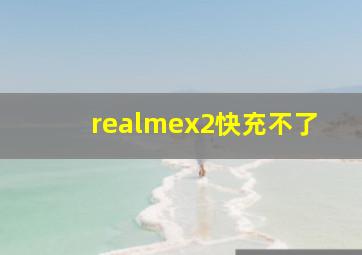 realmex2快充不了