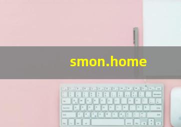 smon.home