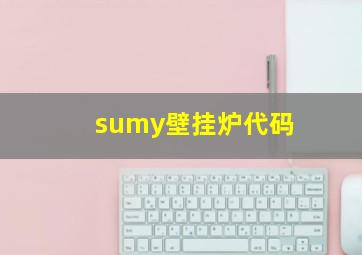 sumy壁挂炉代码