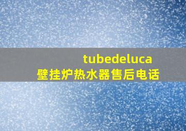 tubedeluca壁挂炉热水器售后电话