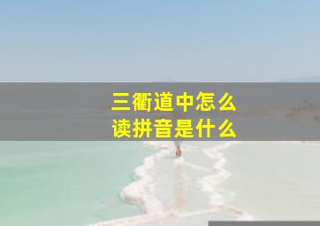 三衢道中怎么读拼音是什么