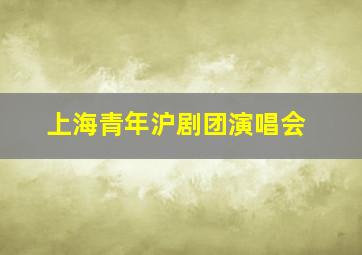 上海青年沪剧团演唱会