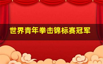 世界青年拳击锦标赛冠军