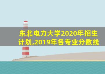 东北电力大学2020年招生计划,2019年各专业分数线