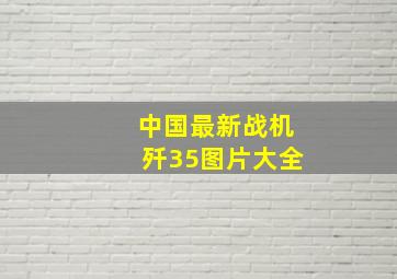 中国最新战机歼35图片大全