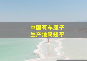 中国有车厘子生产地吗知乎