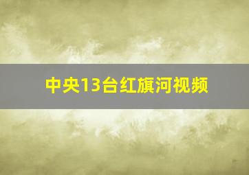 中央13台红旗河视频