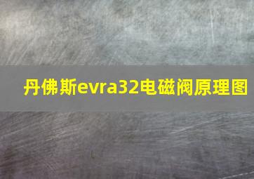 丹佛斯evra32电磁阀原理图