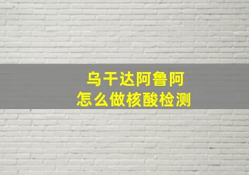 乌干达阿鲁阿怎么做核酸检测