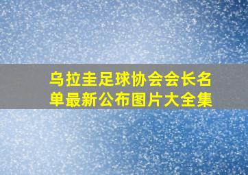 乌拉圭足球协会会长名单最新公布图片大全集