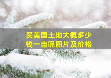 买美国土地大概多少钱一亩呢图片及价格