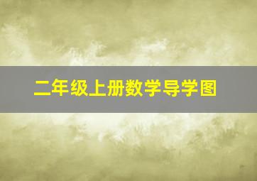 二年级上册数学导学图