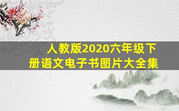 人教版2020六年级下册语文电子书图片大全集