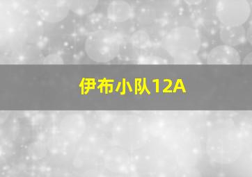 伊布小队12A