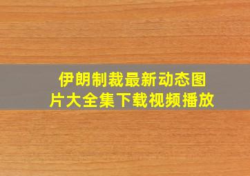 伊朗制裁最新动态图片大全集下载视频播放